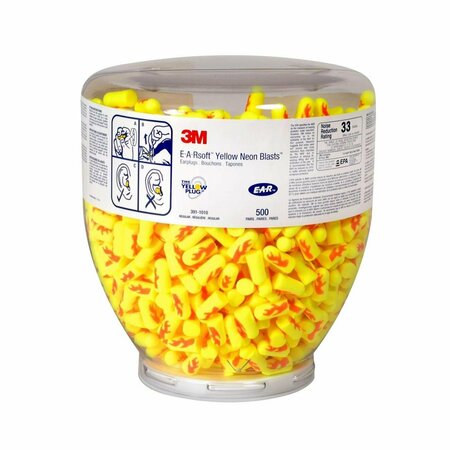 3M Disposable Bullet Shape, Red/Yellow 80529-91012